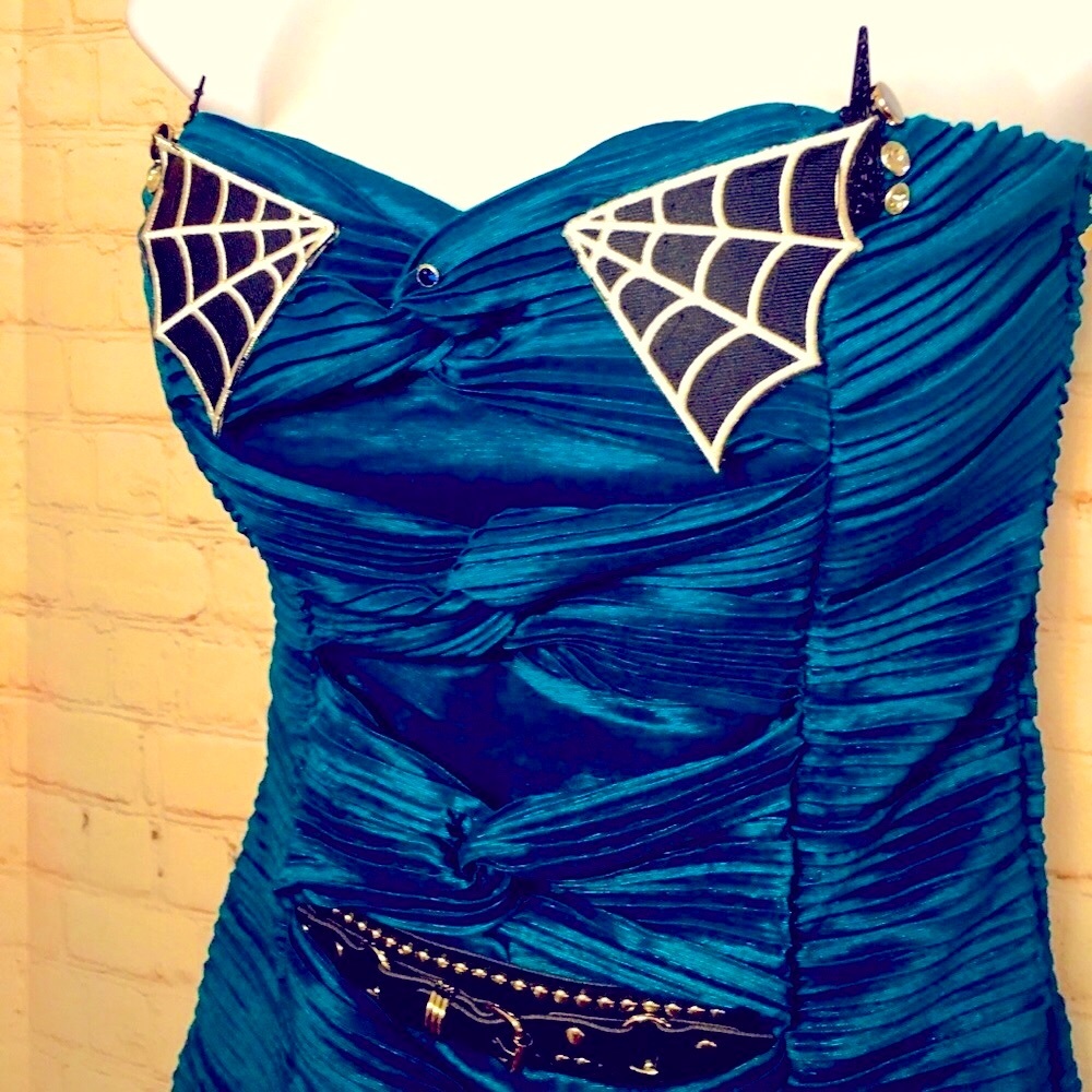 🕸Spider Web Gothic Dress🕷